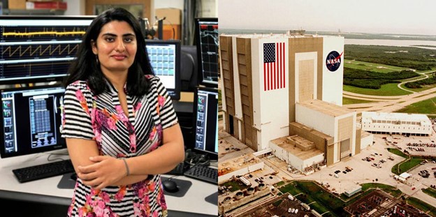 هنیه، بانویی پاکستانی در ناسا، که از پس کیلومترها به سرزمینش افتخار می کند
