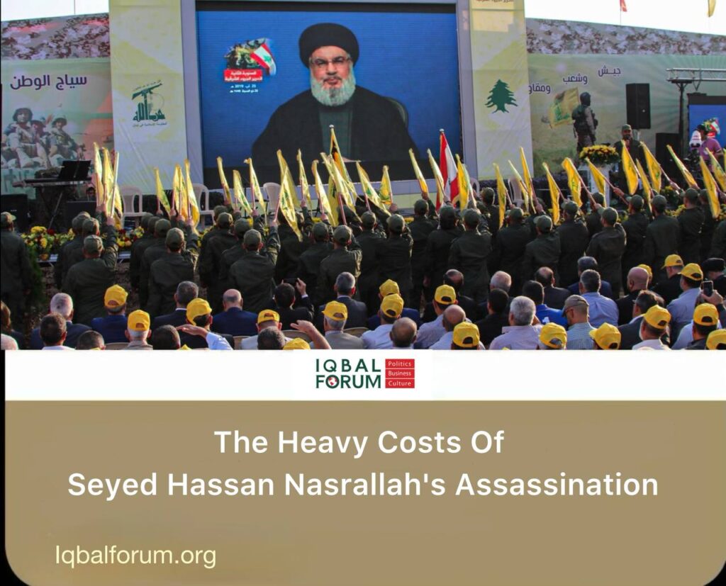 The Heavy Costs Of Seyed Hassan Nasrallah's Assassination