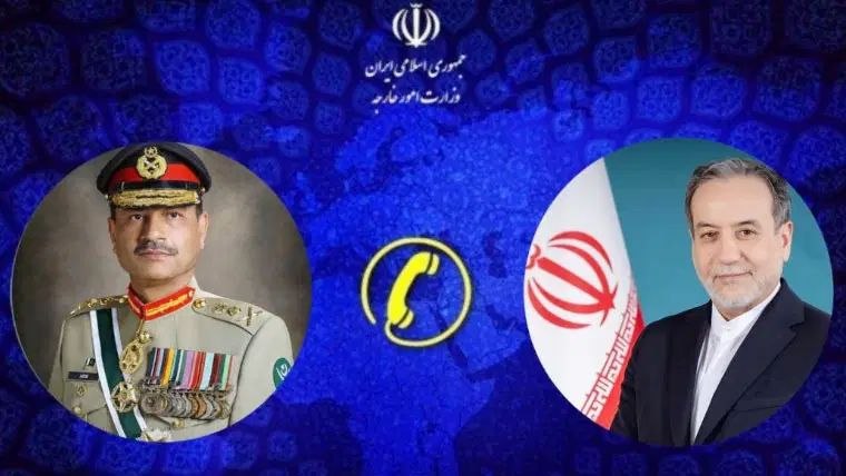 گفتگوی تلفنی عراقچی با فرمانده ارشد نیروهای مسلح پاکستان درباره تحولات منطقه