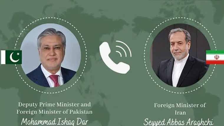 اسحاق دار با وزیر خارجه ایران و مصر تلفنی گفتگو کرد؛ تبادل نظر پیرامون تحولات منطقه‌ای ​