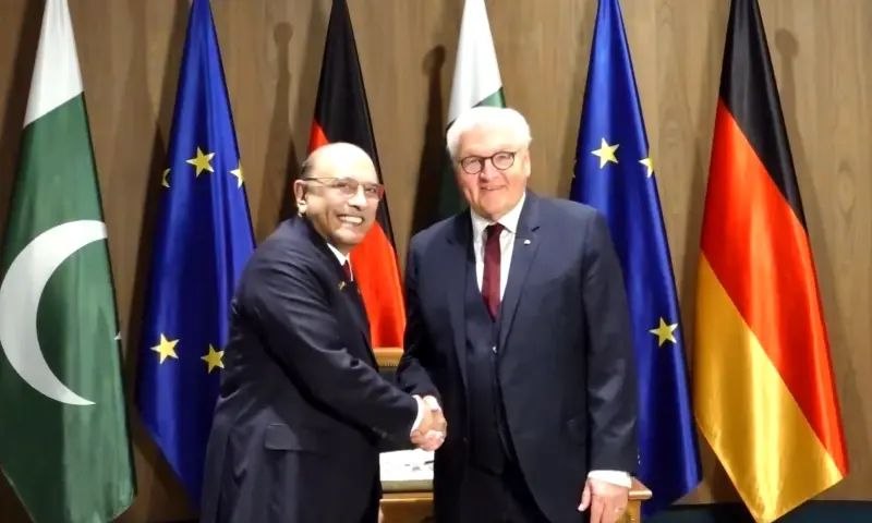 دیدار رئیس‌جمهور آلمان با زرداری؛ تمجید برلین از «نقش‌آفرینی دیپلماتیک روزافزون» پاکستان در حل مناقشات