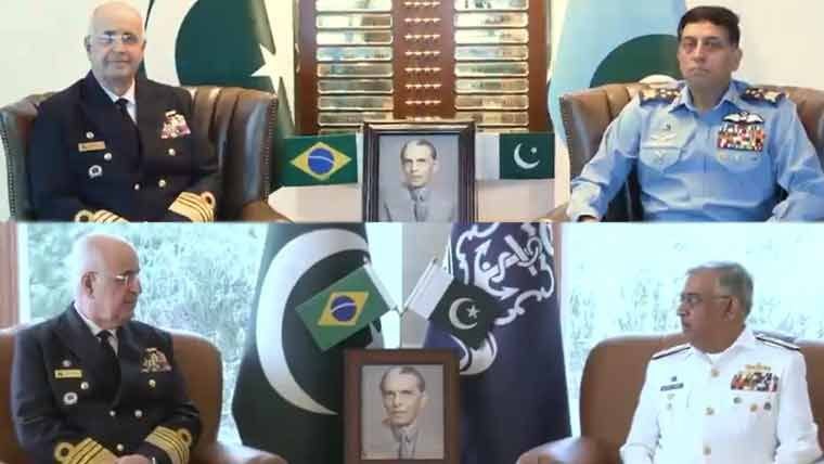گسترش همکاری‌های دفاعی پاکستان و برزیل