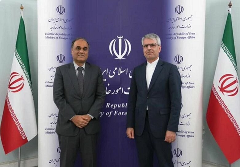 دیدار سفیر پاکستان با سخنگوی وزارت امور خارجه ایران